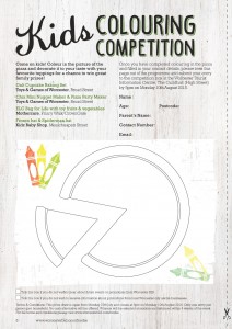 Foodie Kids Colouring Competition